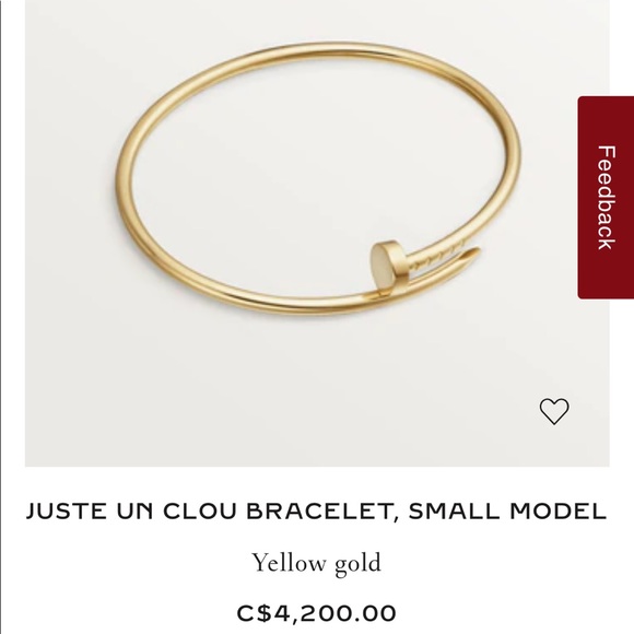 Cartier Other - Cartier Bracelet Yellow Gold